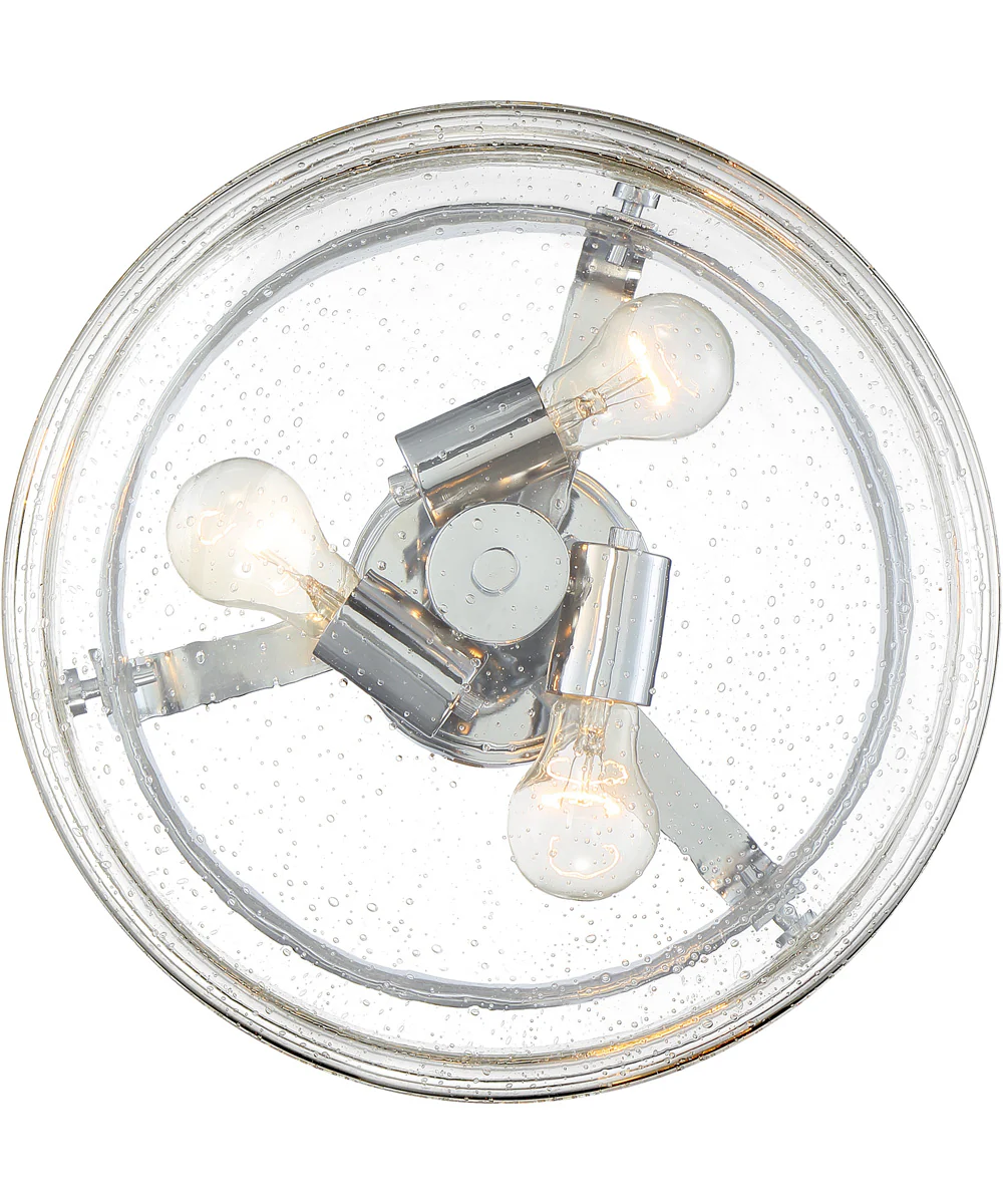 Danbury 3-light Semi Flush Mount Polished Chrome - Image 6