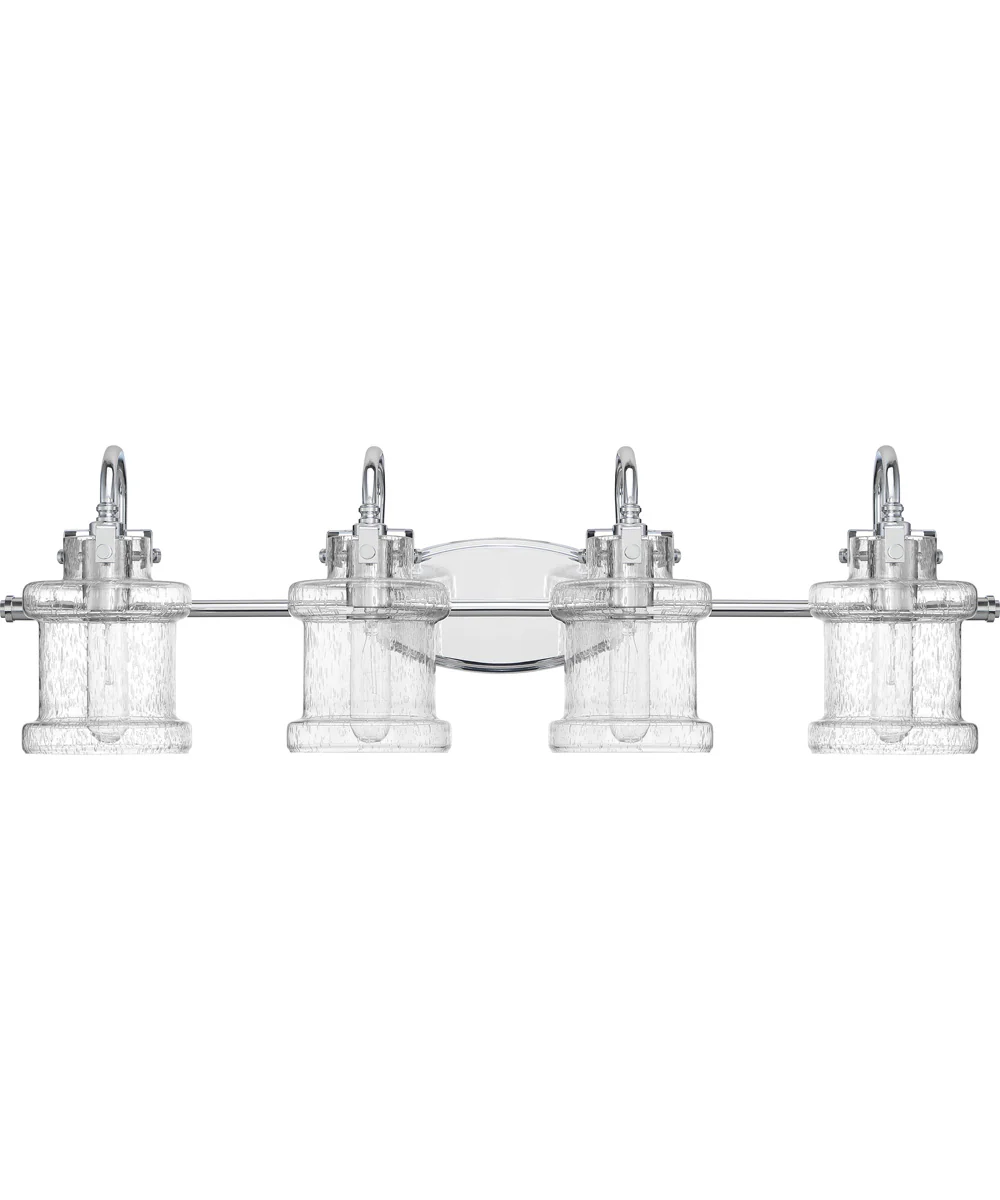 Danbury Extra Large 4-light Bath Light Polished Chrome - Image 3