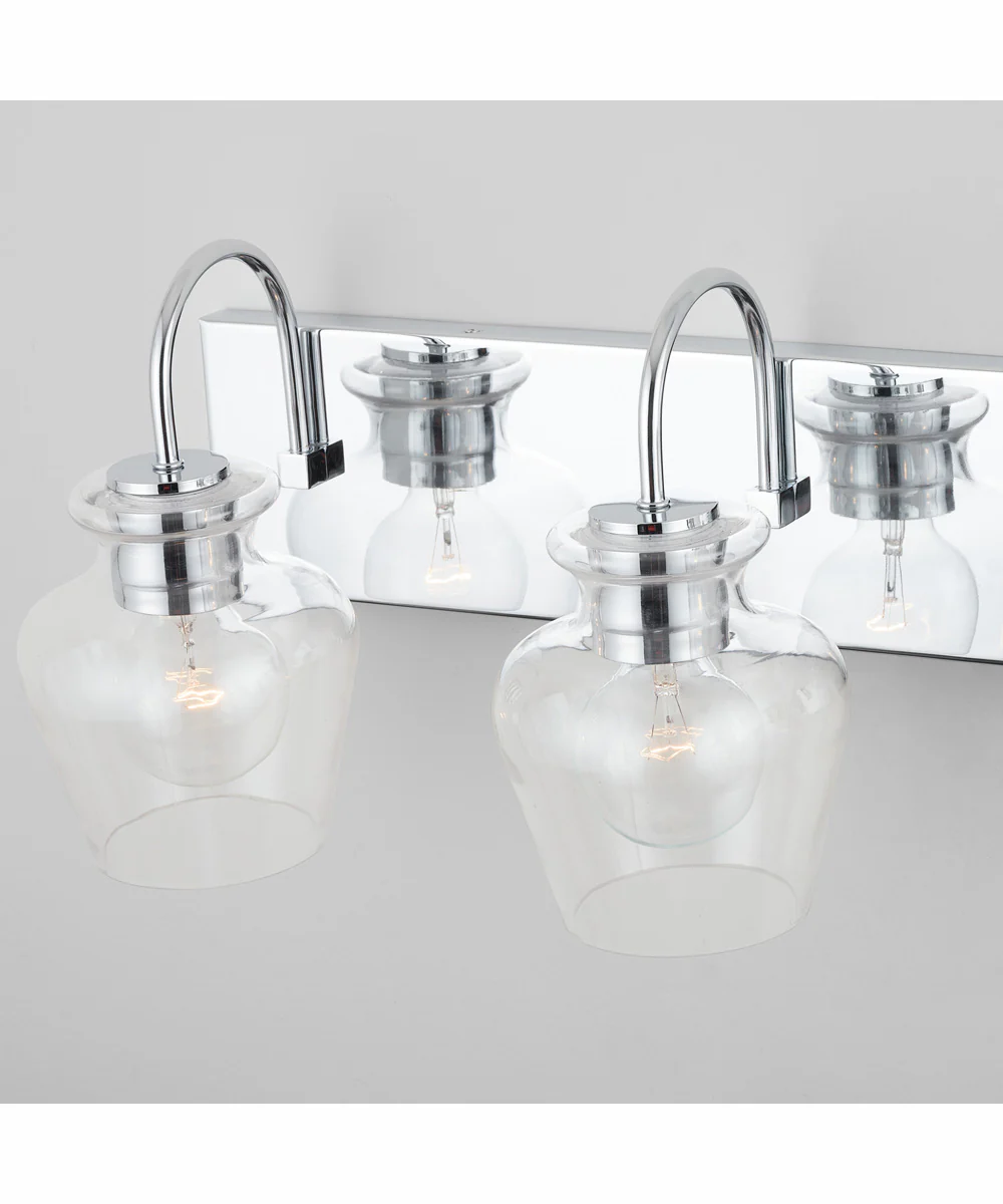 Danes 3-Light Vanity Chrome - Image 2