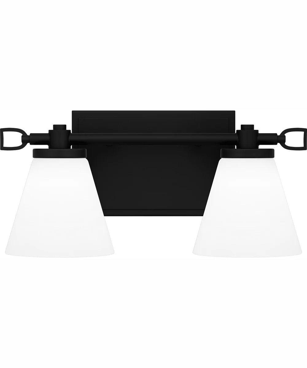 Daniels Medium Bath Light Matte Black