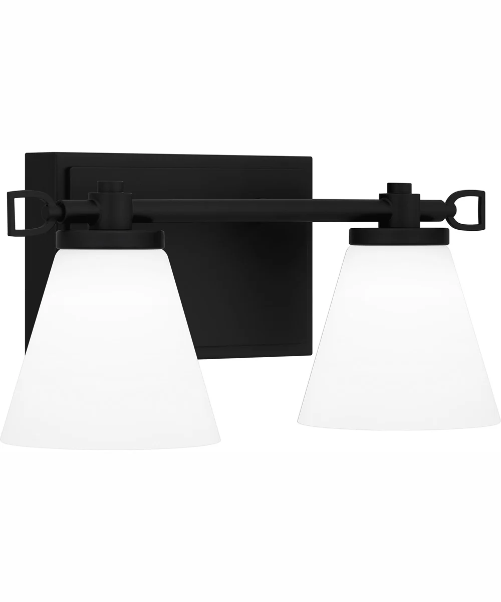 Daniels Medium Bath Light Matte Black - Image 4