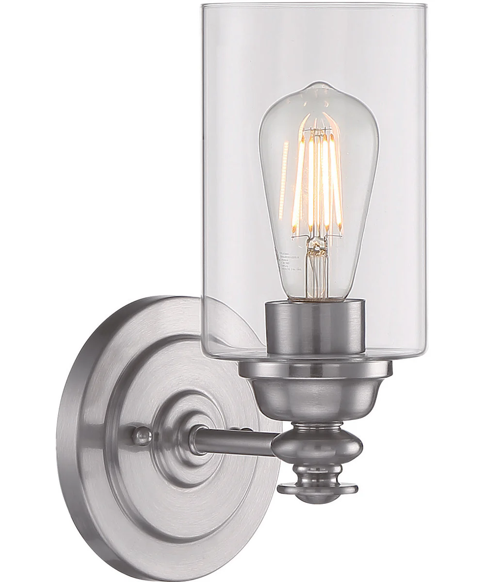 Dardyn 1-Light Wall Sconce Brushed Polished Nickel - Image 2
