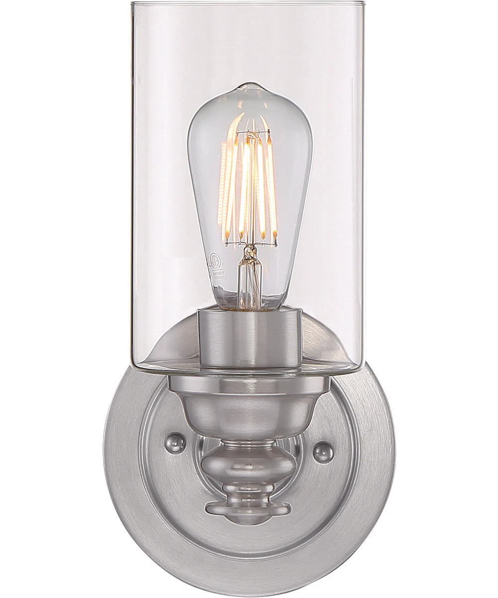 Dardyn 1-Light Wall Sconce Brushed Polished Nickel - Image 4