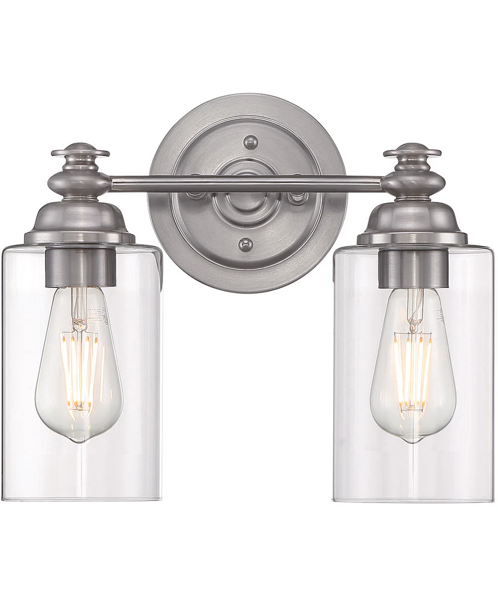 Dardyn 2-Light Vanity Brushed Polished Nickel - Image 4