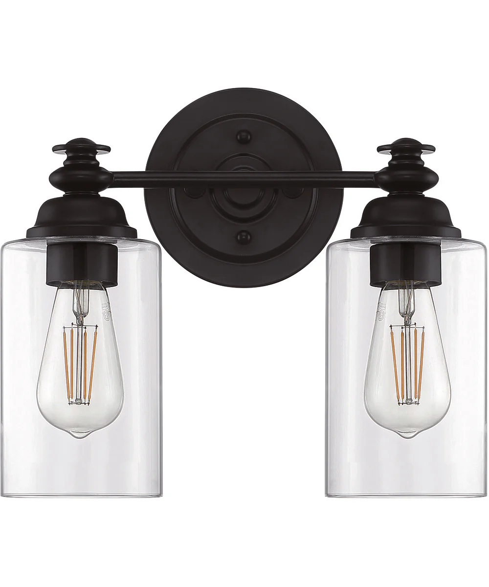 Dardyn 2-Light Vanity Flat Black - Image 3
