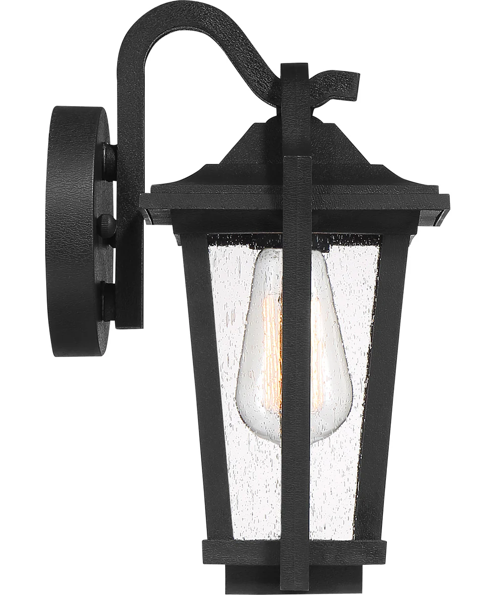 Darius Small 1-light Outdoor Wall Light Coastal Armour Earth Black - Image 5