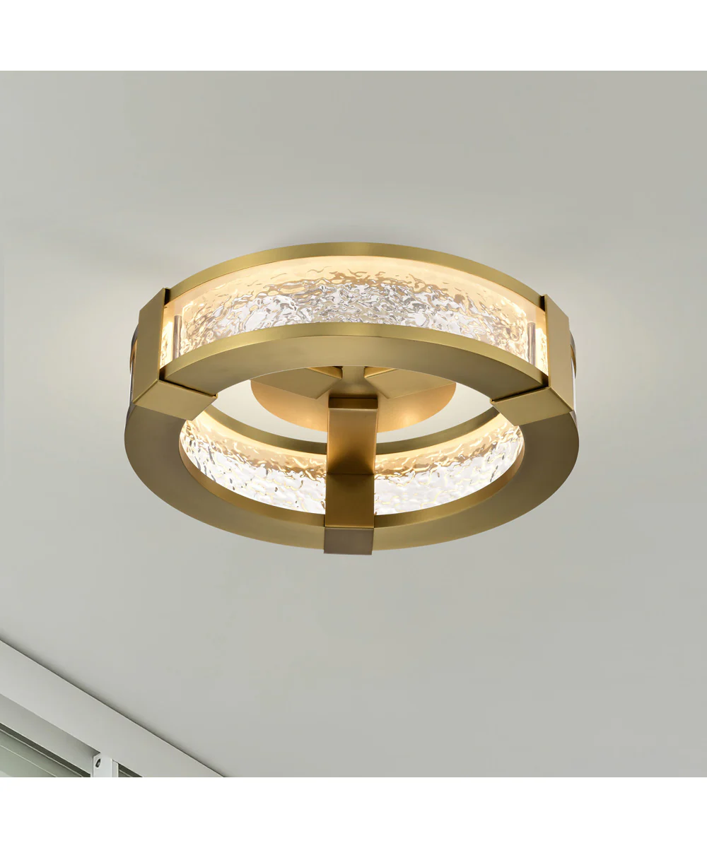 Darrow  Close-to-Ceiling Vintage Brass - Image 3