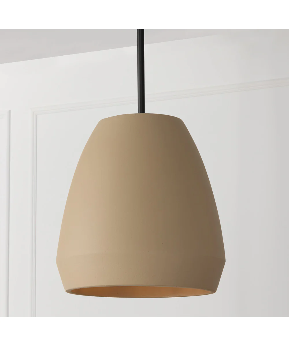 Della 1-Light Pendant Terracotta Sand - Image 2