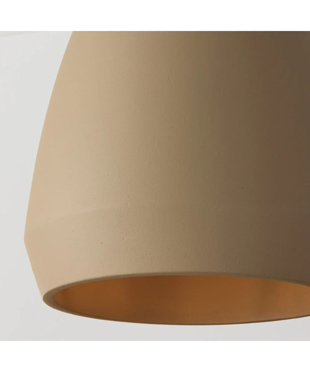 Della 1-Light Pendant Terracotta Sand - Image 3