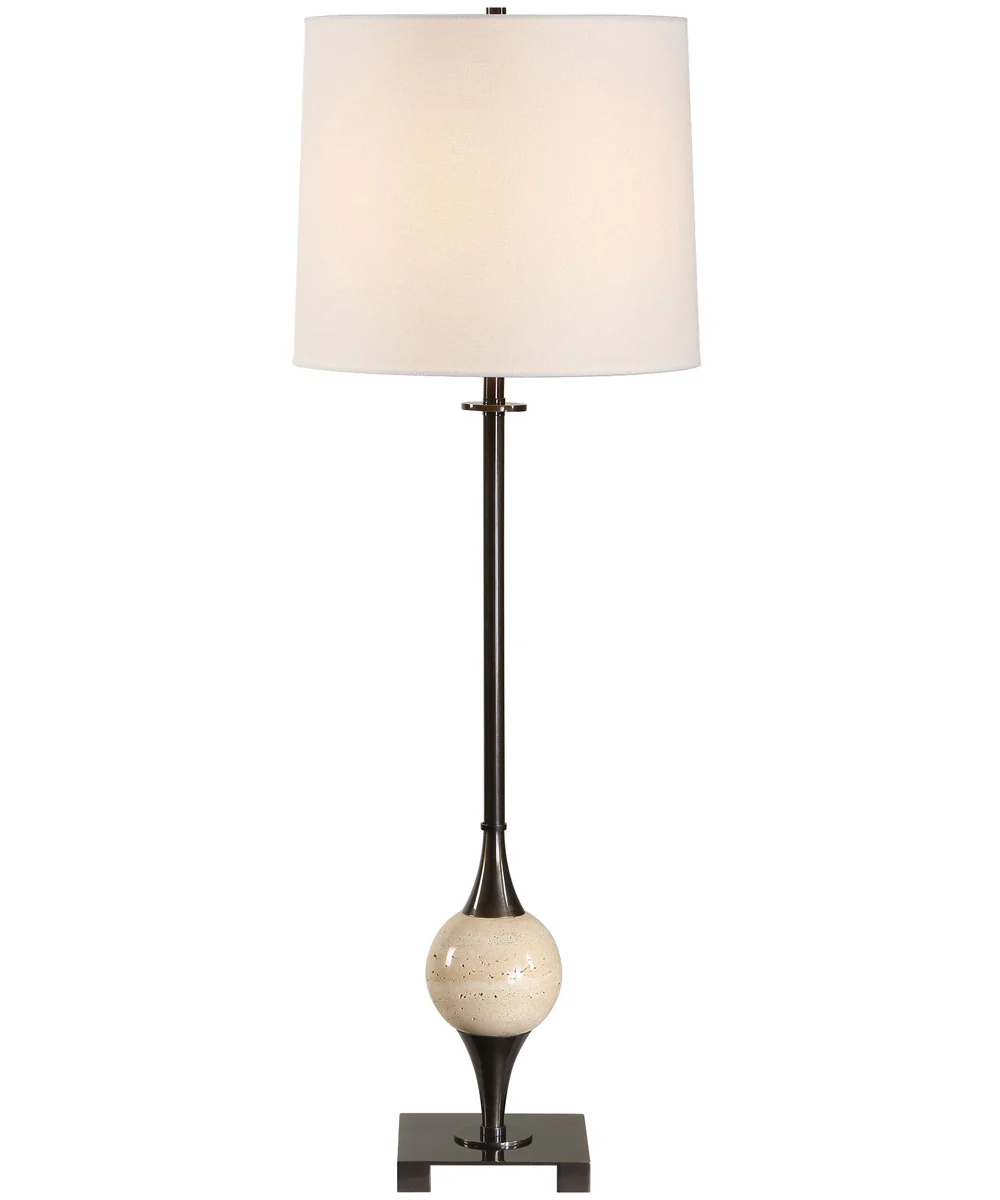Dempsey Bronze Buffet Lamp - Image 2