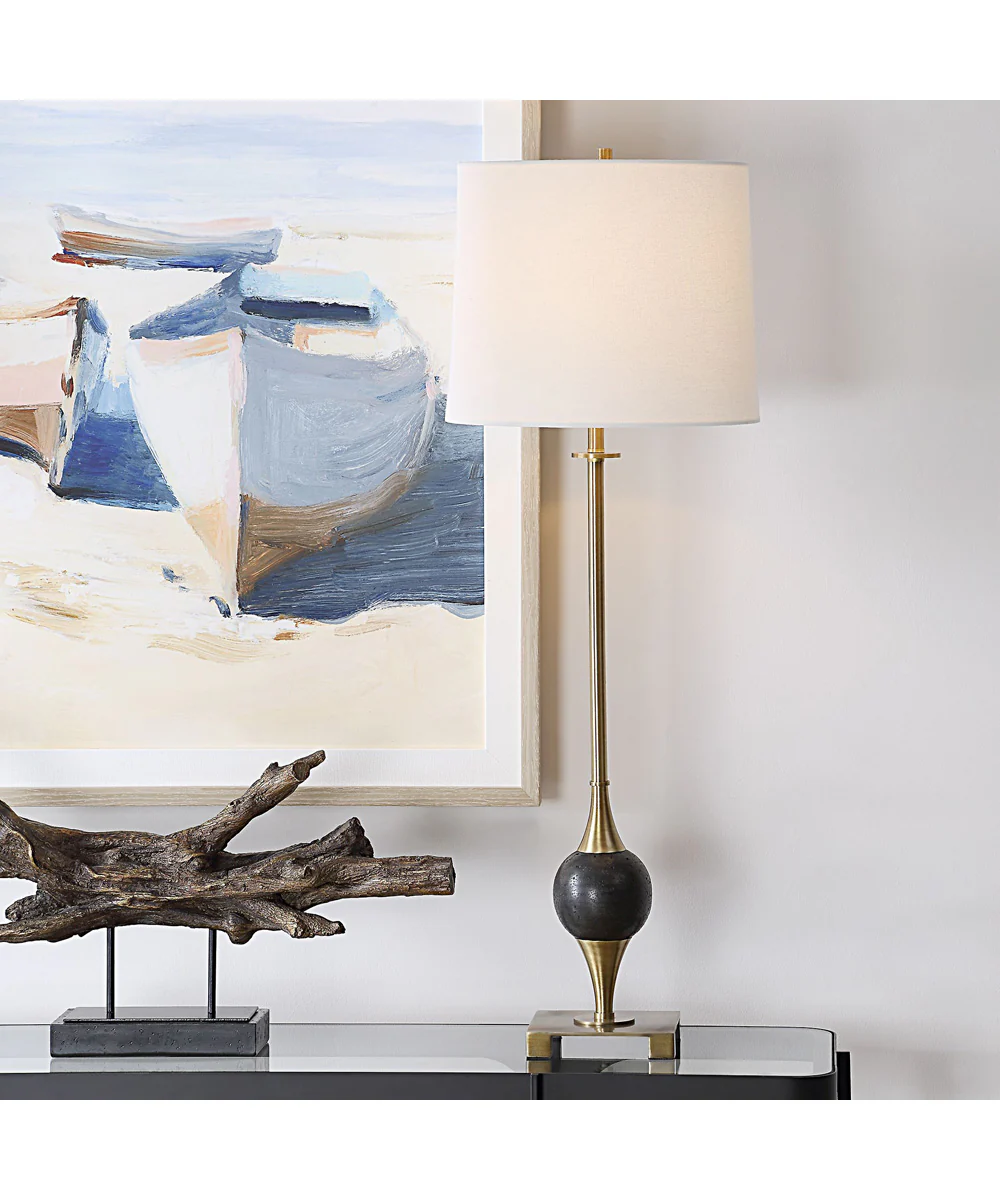 Dempsey Marble Buffet Lamp - Image 2
