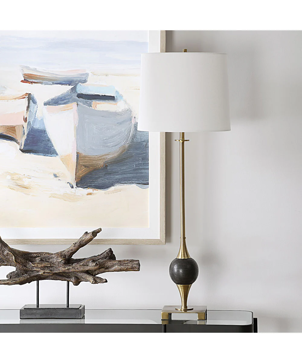 Dempsey Marble Buffet Lamp - Image 3