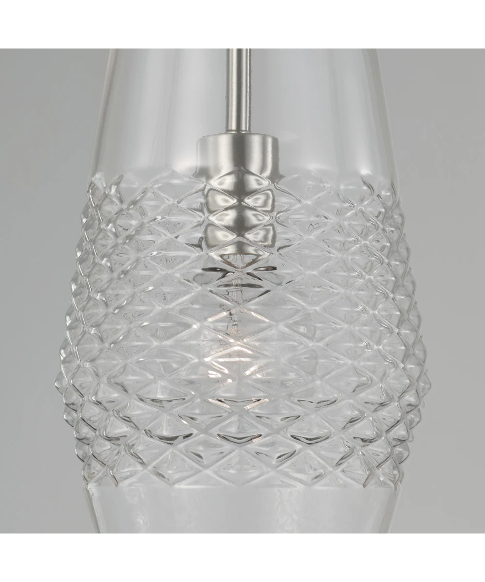 Dena 1-Light Pendant Brushed Nickel - Image 3