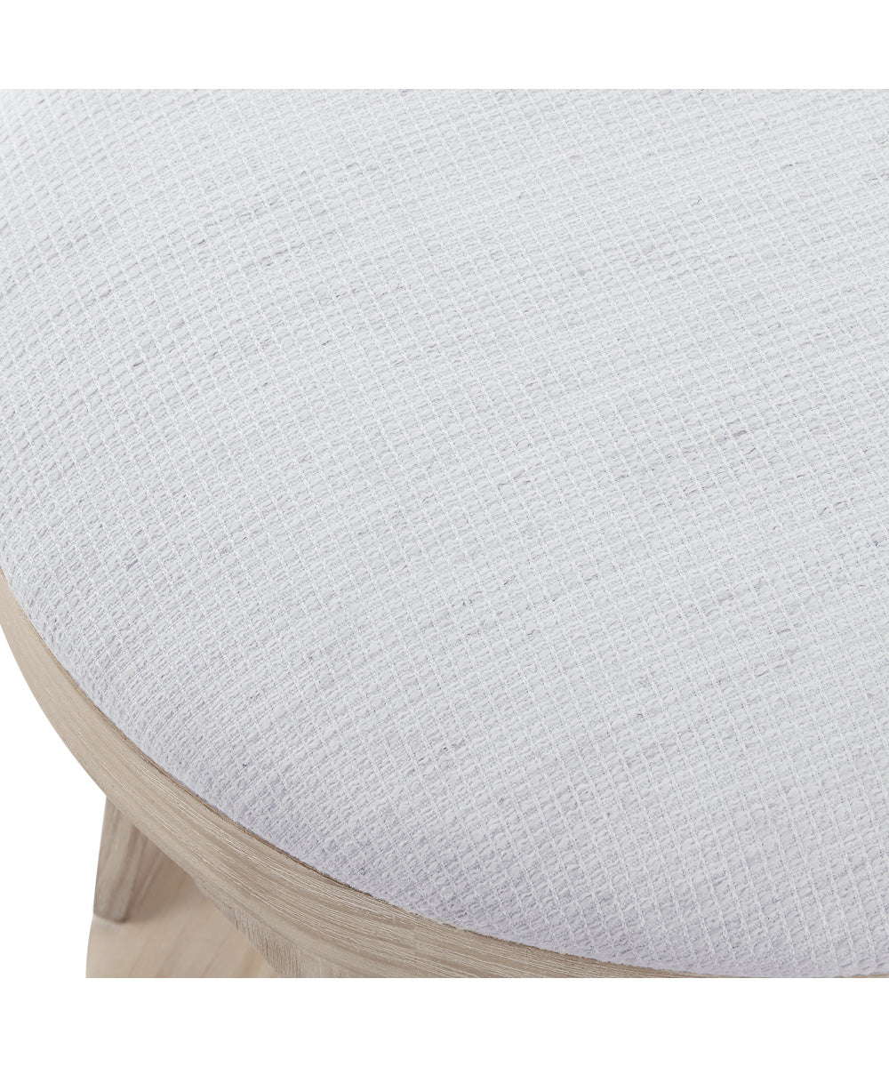 Dennen Oak Ottoman - Image 6