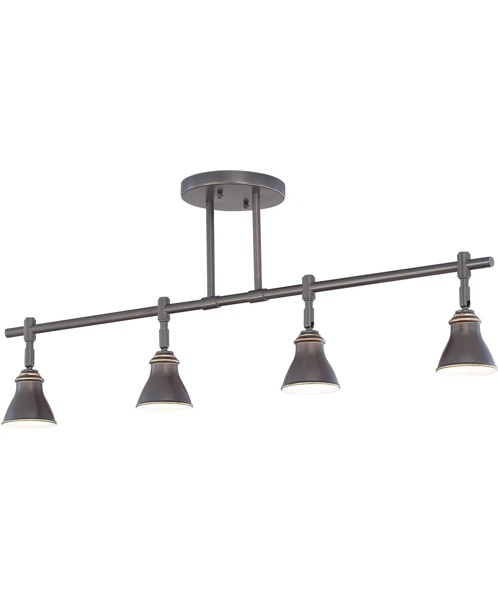 Denning 4-light Track Light Palladian Bronze - Image 5