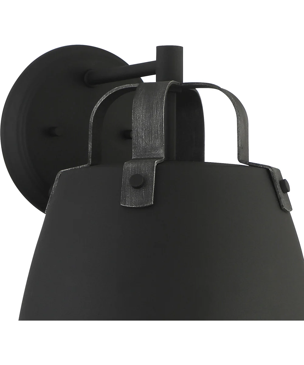 Albany 1 Light Wall Lantern Black - Image 3