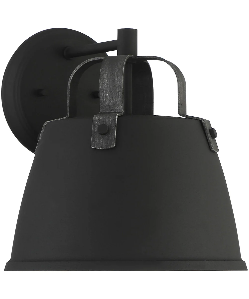 Albany 1 Light Wall Lantern Black - Image 4