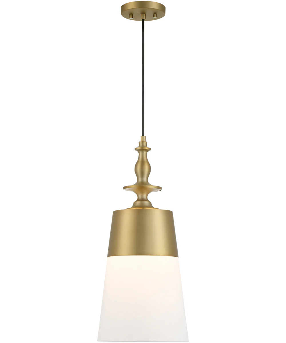 Ava 1 Light Pendant Brushed Gold