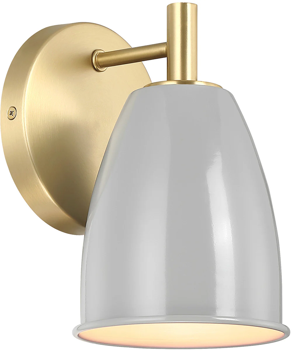 Biba 1 Light Wall Sconce Brushed Gold