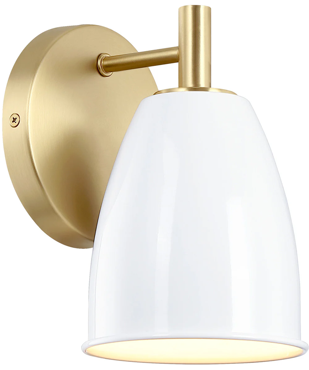 Biba 1 Light Wall Sconce Brushed Gold