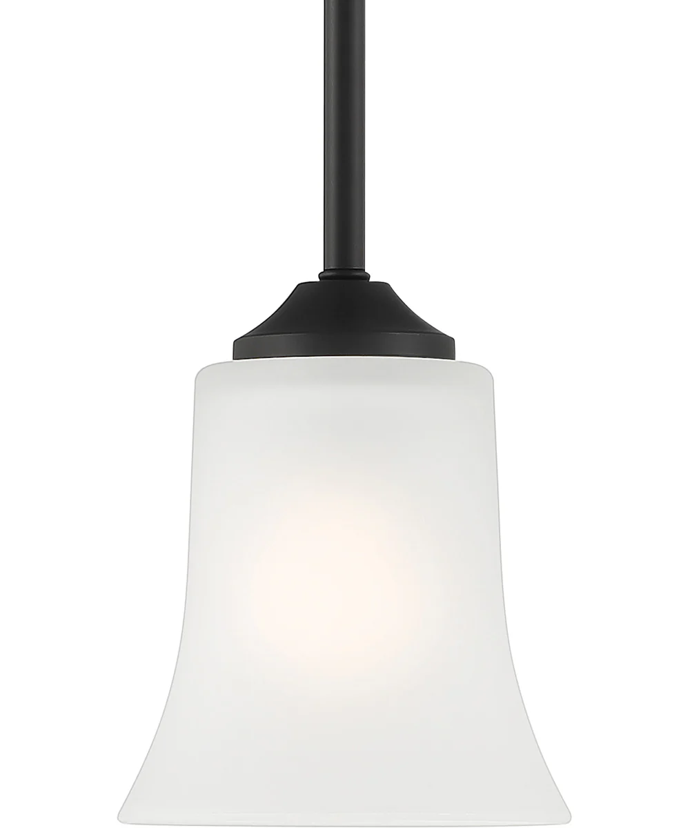 Bronson 1 Light Pendant Matte Black - Image 3