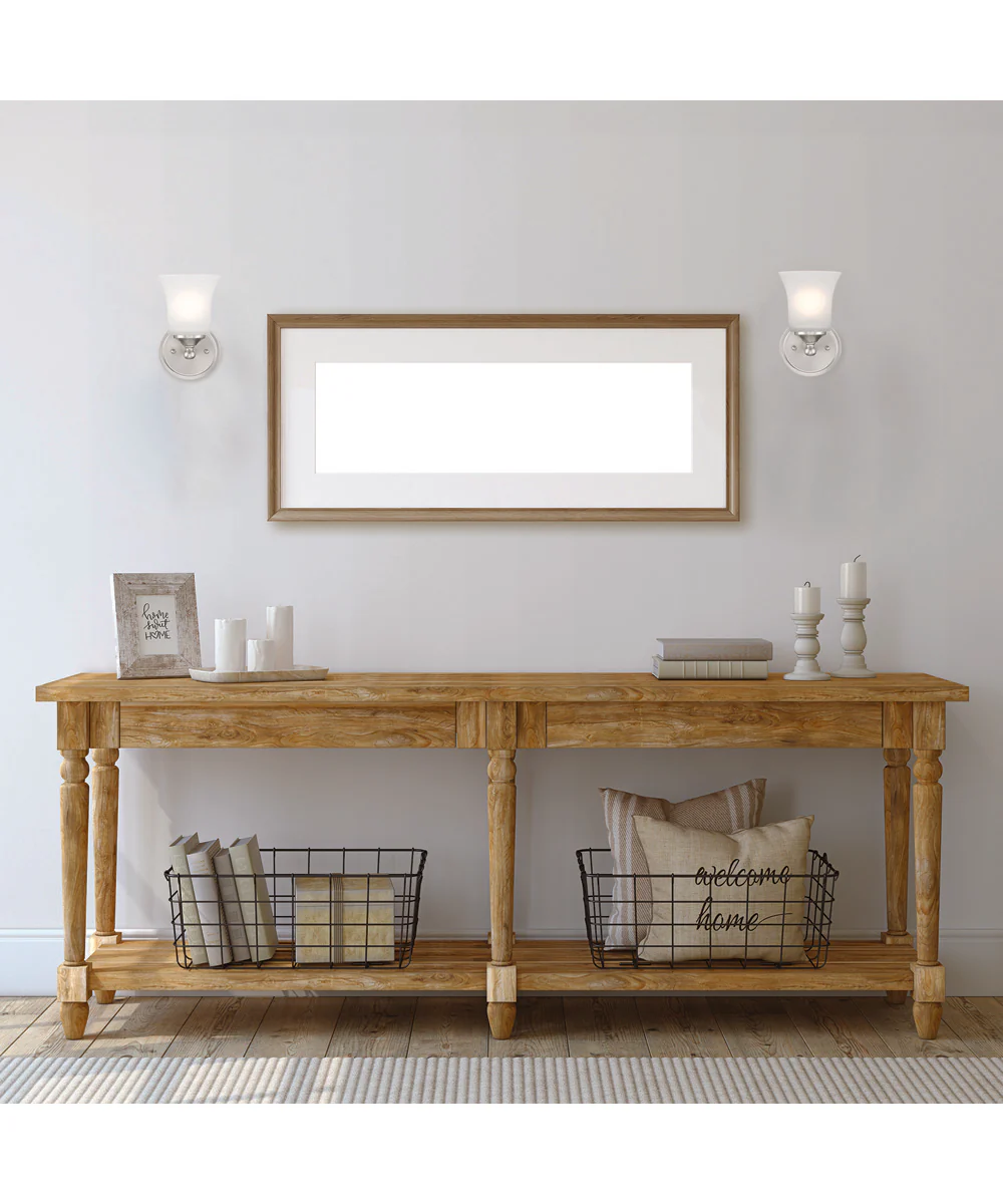 Bronson 1 Light Wall Sconce Brushed Nickel - Image 3