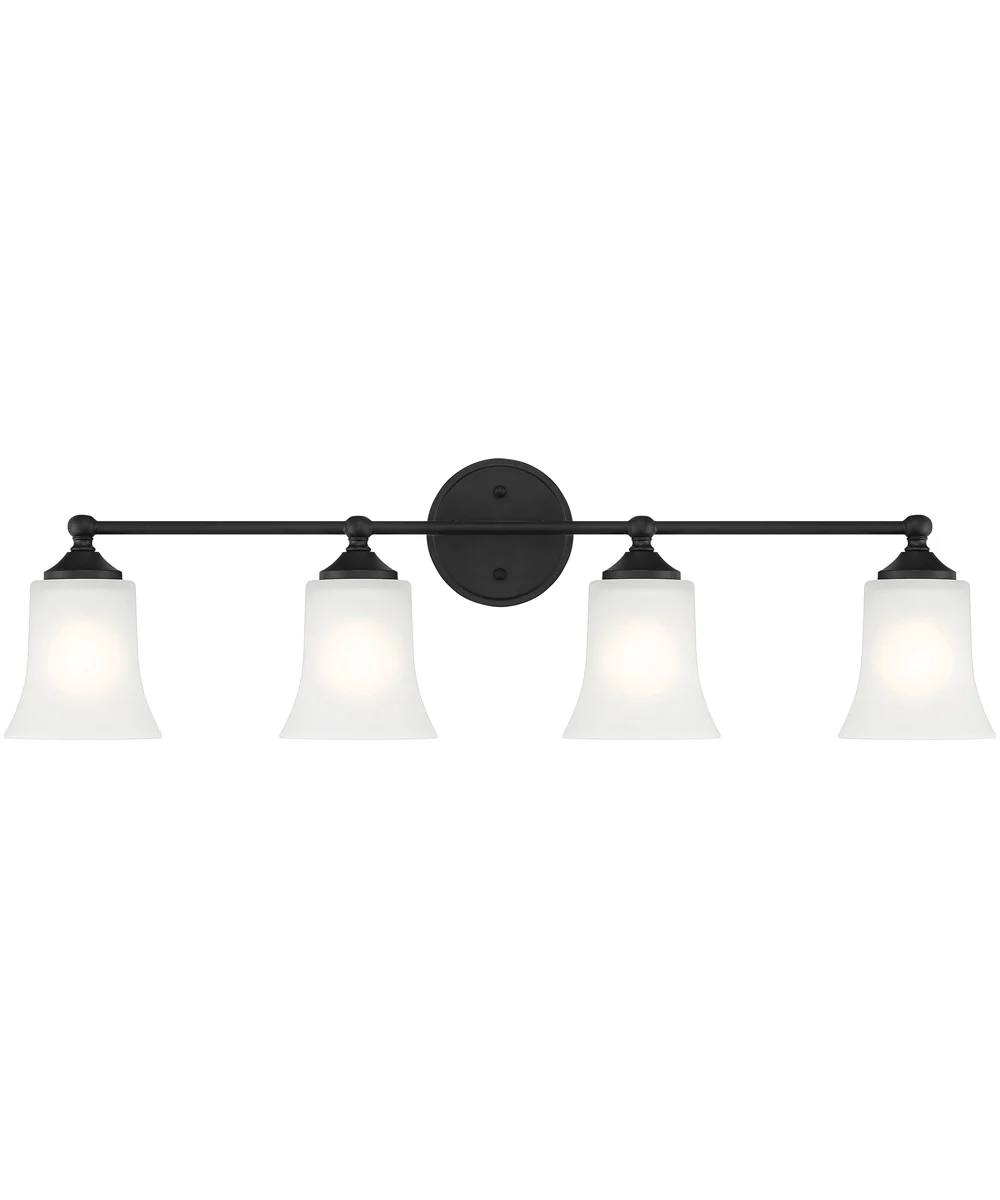 Bronson 4 Light Vanity Matte Black - Image 4