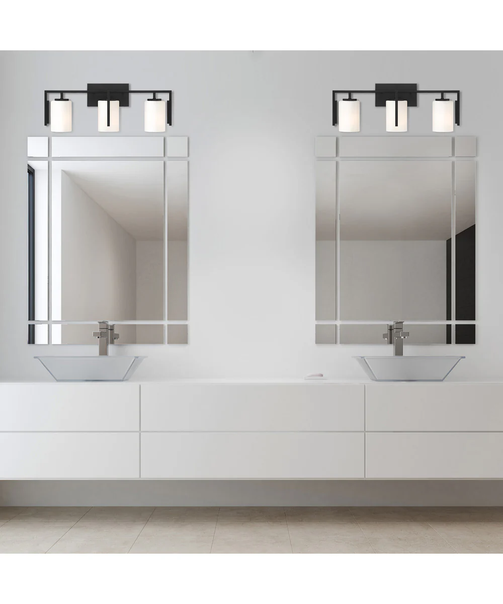 Cambria 3 Light Vanity Matte Black - Image 2