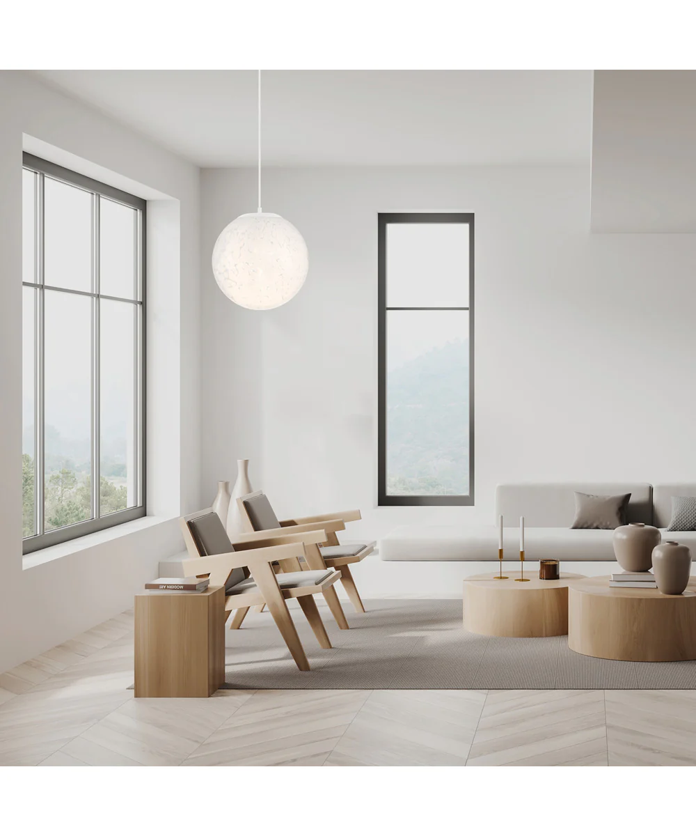 Circo 1 Light Pendant Matte White - Image 2