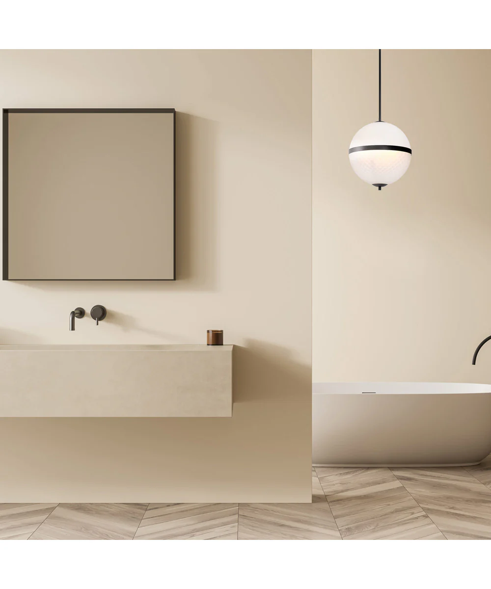 Dia 3 Light Pendant Matte Black - Image 3