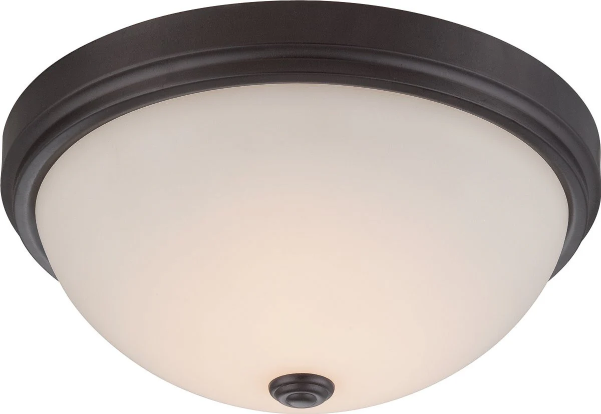 15"W Hopkins LED Flushmount Oil Rubbed