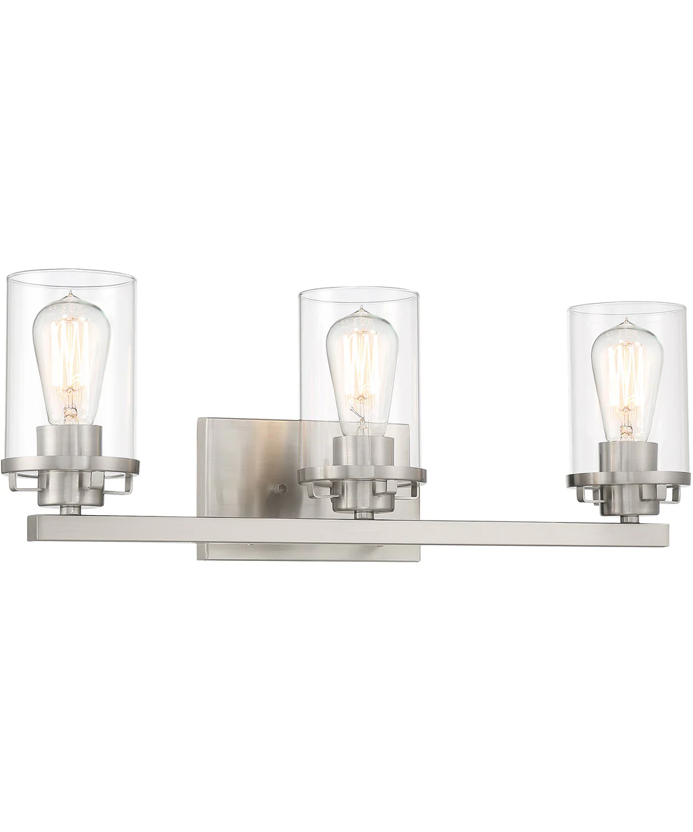 Jedrek 3 Light Vanity Brushed Nickel - Image 4