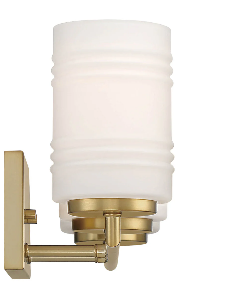 Leavenworth 3 Light Vanity Brushed Gold - Image 4