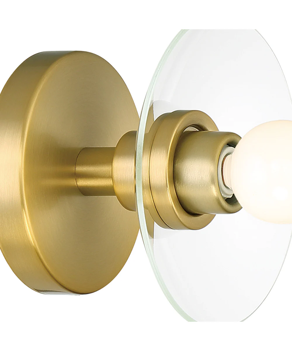 Litto 1 Light Wall Sconce Brushed Gold - Image 4
