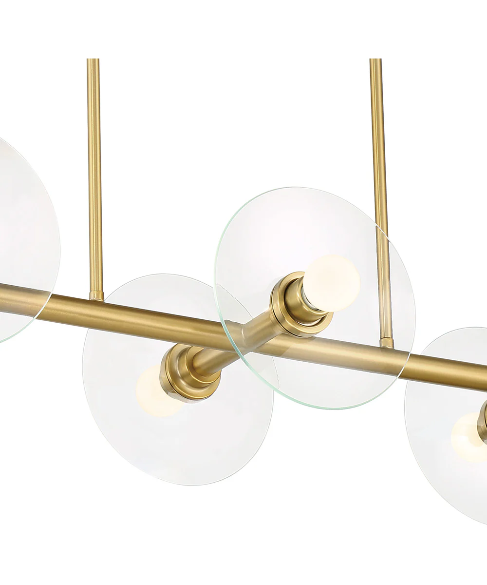 Litto 6 Light Island Brushed Gold - Image 4