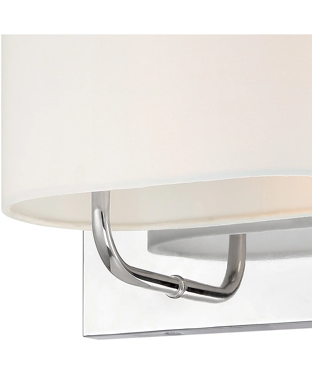 Midtown 1 Light Wall Sconce Polished Nickel - Image 3