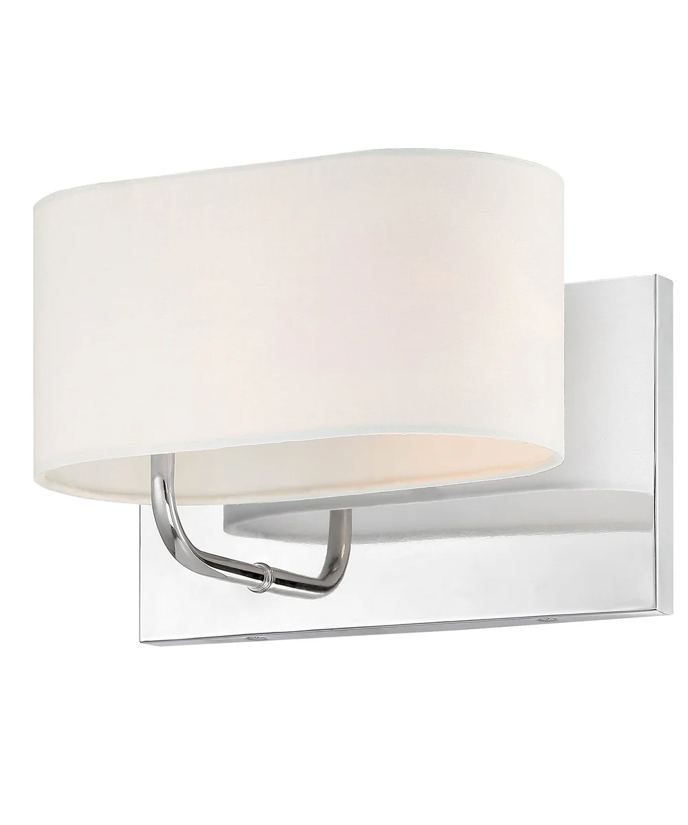 Midtown 1 Light Wall Sconce Polished Nickel - Image 4