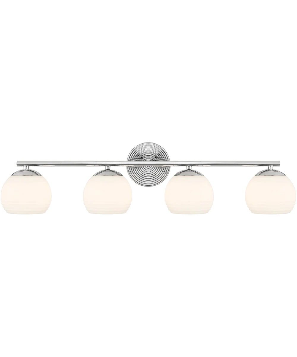 Moon Breeze 4 Light Vanity Polished Nickel - Image 3
