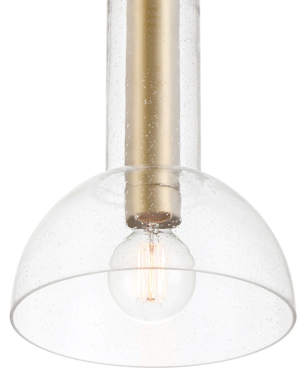 Nova 1 Light Pendant Matte Black - Image 4