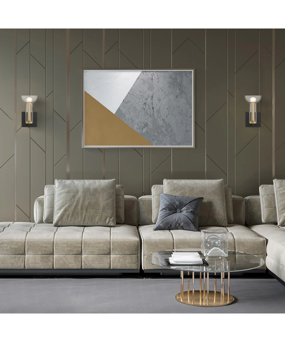 Nova 1 Light Wall Sconce Matte Black - Image 2