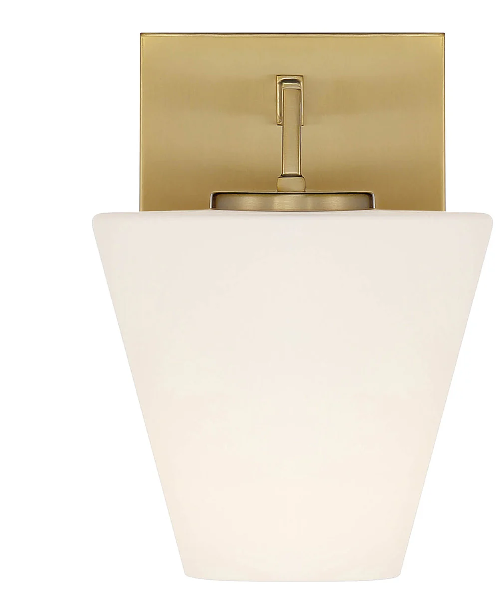 Palmyra 1 Light Wall Sconce Brushed Gold - Image 5