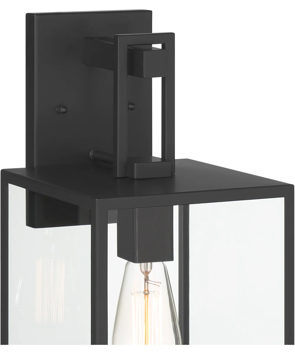 Preston 1 Light Wall Lantern Matte Black - Image 4