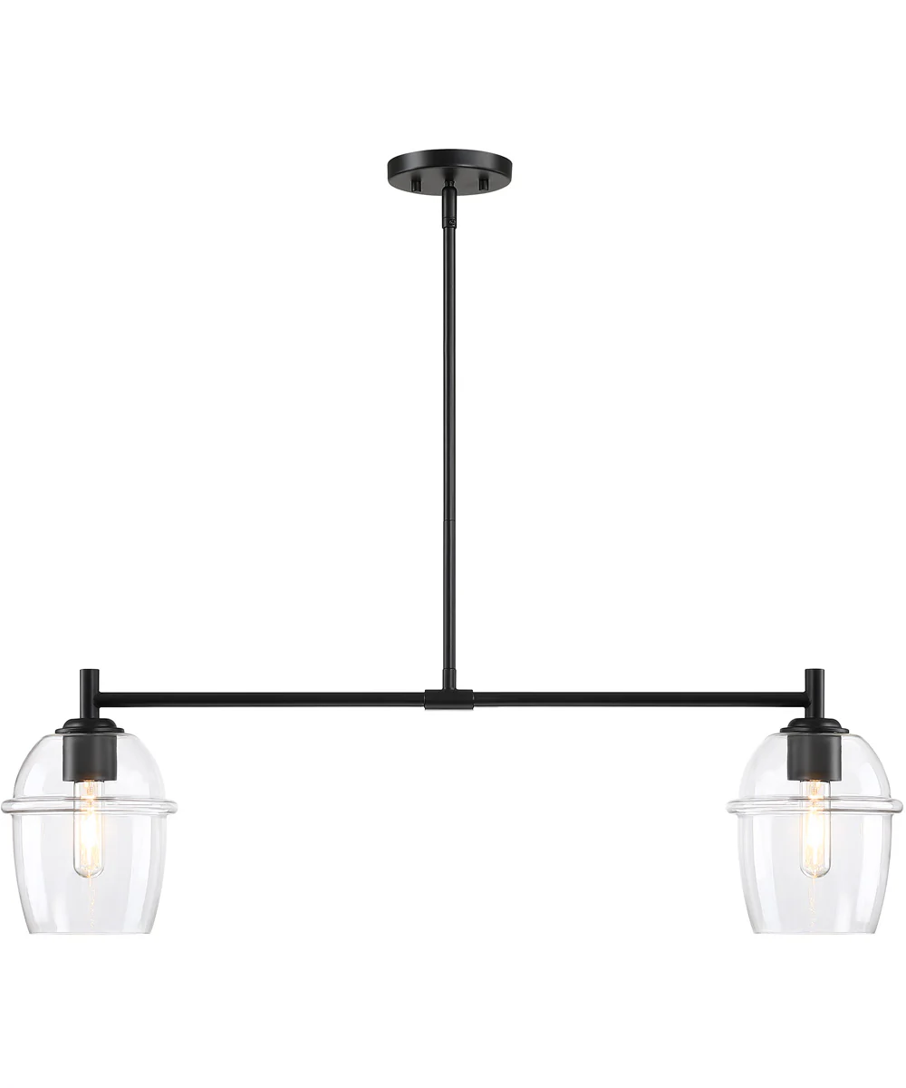 Summer Jazz 2 Light Island Matte Black