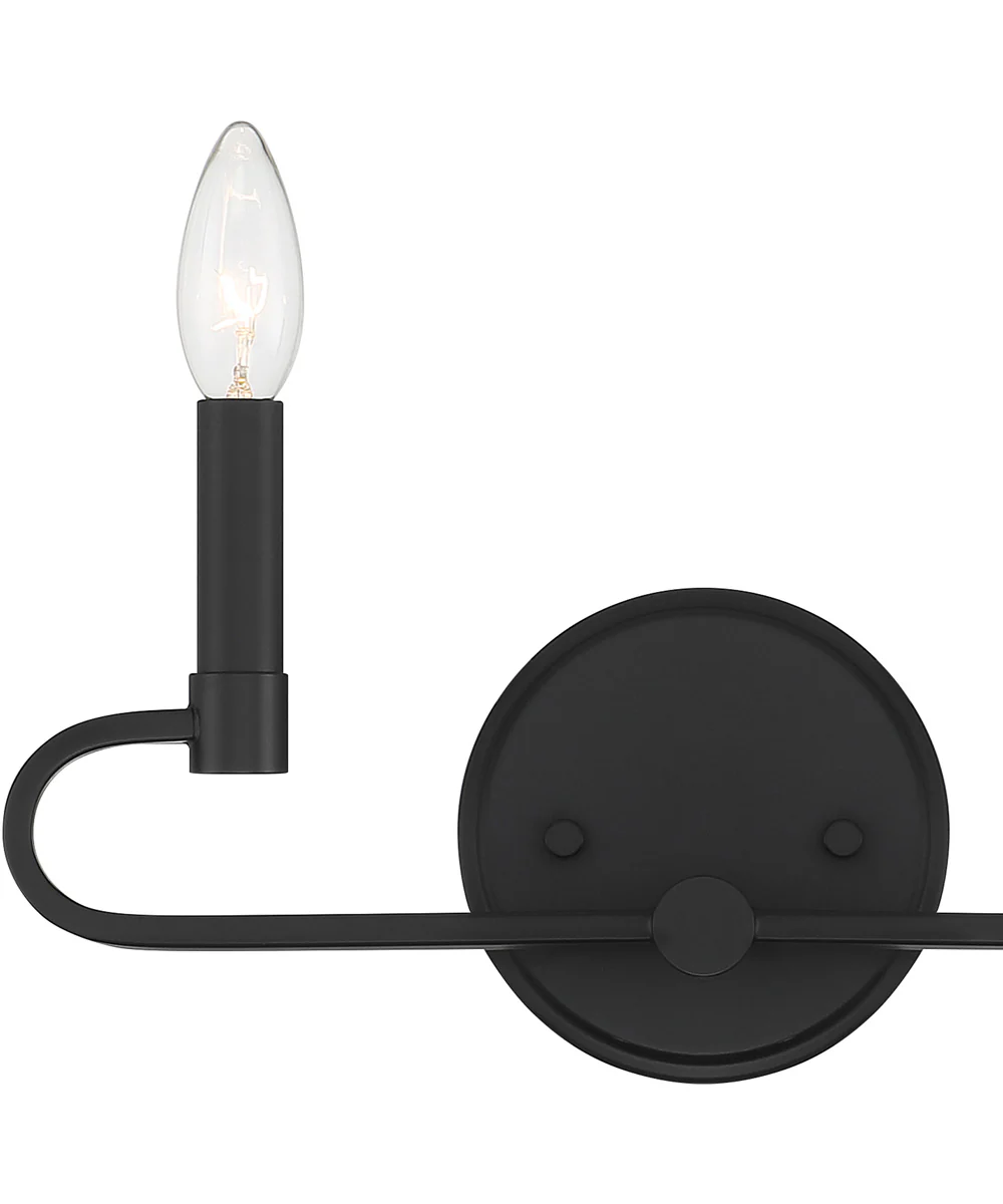 Summit 2 Light Vanity Matte Black - Image 2