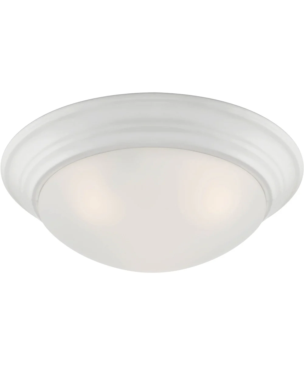 Tap 3 Light Flush Mount Matte White