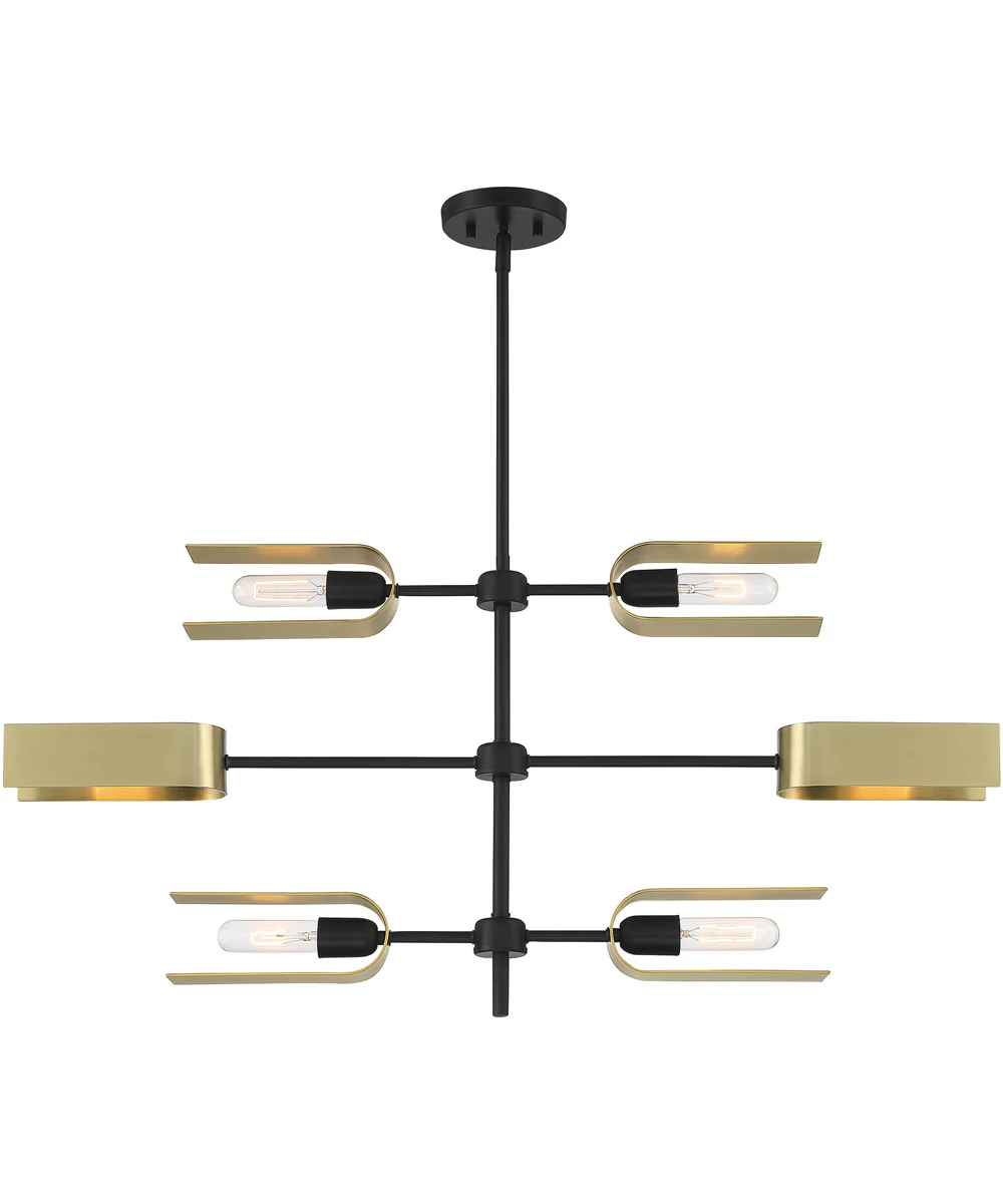 U Turn 6 Light Island Matte Black