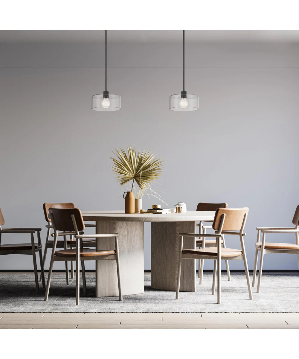 Vibrato 1 Light Pendant Matte Black - Image 3