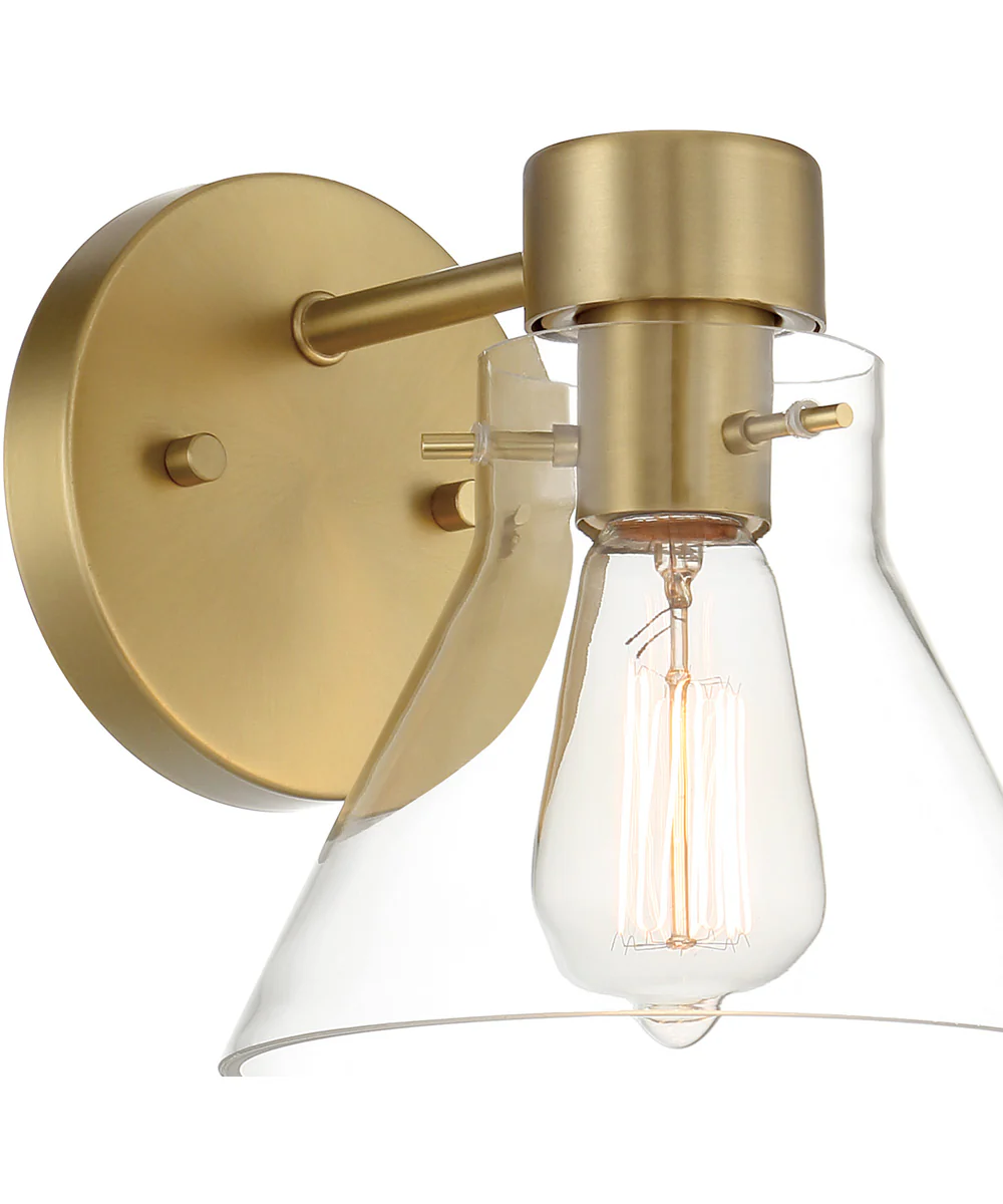 Willow Creek 1 Light Wall Sconce Brushed Gold - Image 4