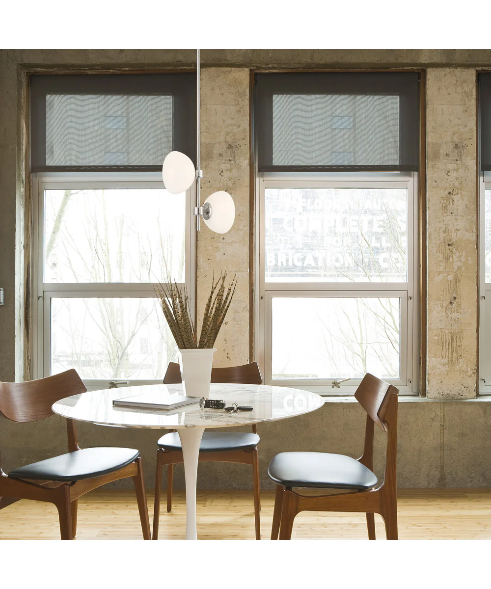 Zio 2 Light Pendant Polished Nickel - Image 2