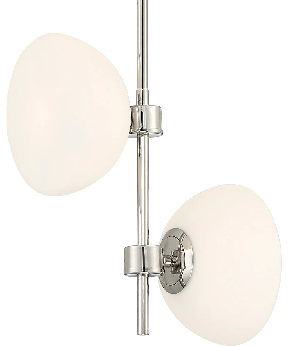 Zio 2 Light Pendant Polished Nickel - Image 3